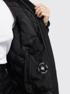 Khujo Manteaux De Mi-saison Manteau Mi-saison Mary Femme Noir -Khujo 0037975a5510e62a42efc3eef307143f