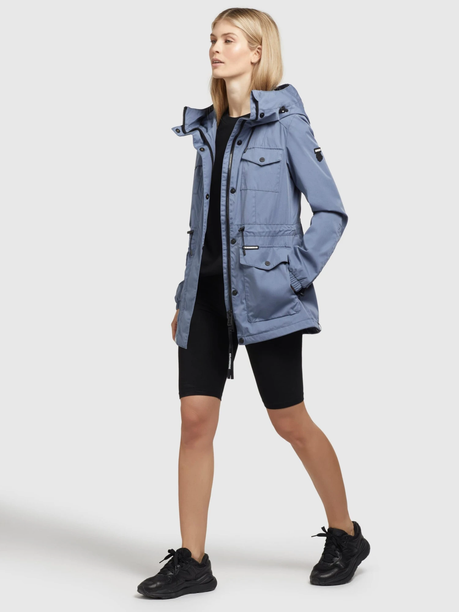 Khujo Parkas Parka Mi-saison ELST Femme Bleu 8 Khujo Parkas Parka Mi-saison ELST Femme Bleu - Image 6