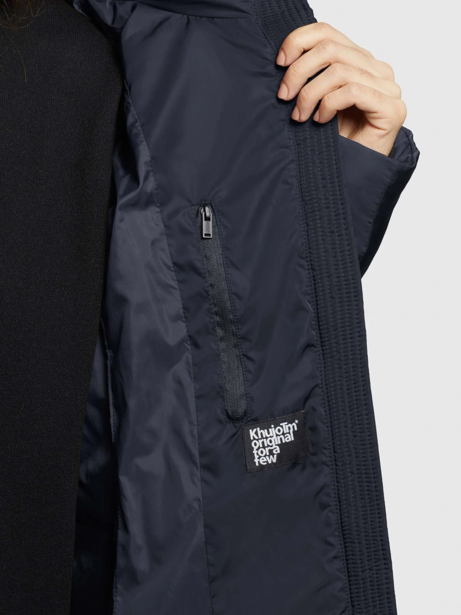 Khujo Manteaux Dhiver Manteau D’hiver Femme Bleu Nuit 10 Khujo Manteaux Dhiver Manteau D’hiver Femme Bleu Nuit - Image 8