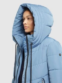 Khujo Manteaux Dhiver Manteau D’hiver Ayleena Femme Bleu Clair -Khujo 0278d645f866743fd4233966b1b0ef14