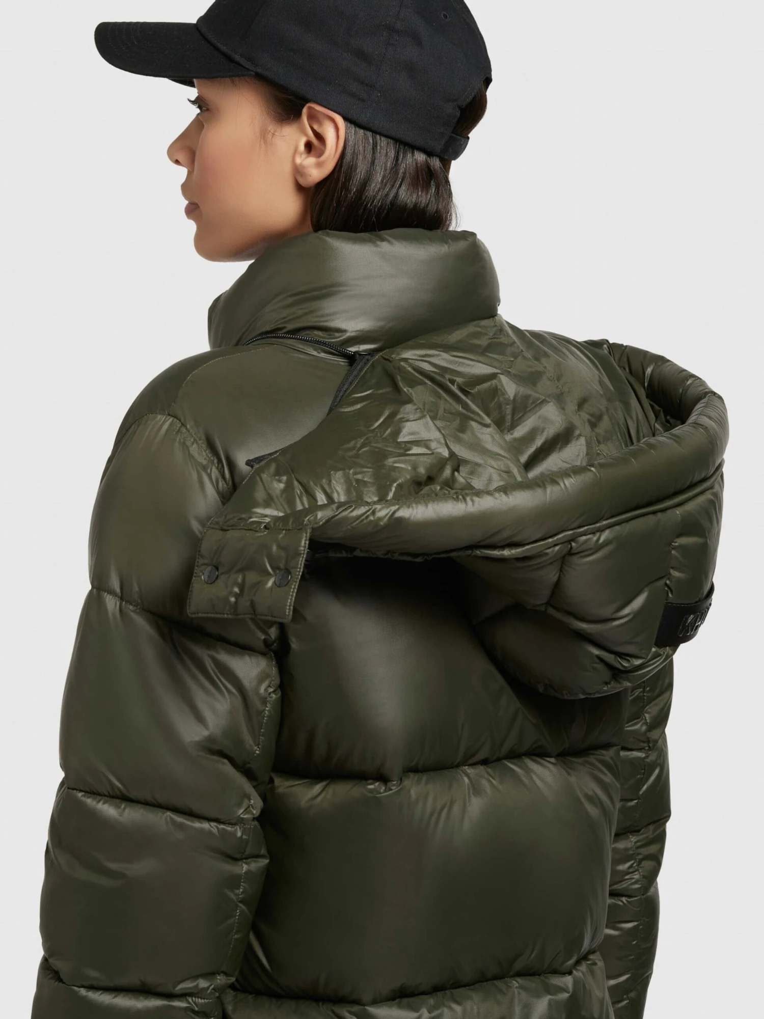 Khujo Vestes Dhiver Veste D’hiver Valona Femme Vert Foncé 10 Khujo Vestes Dhiver Veste D’hiver Valona Femme Vert Foncé - Image 8