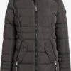 Khujo Manteaux Dhiver Manteau D’hiver Amaray Femme Anthracite