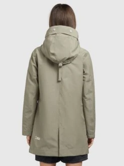 Khujo Manteaux De Mi-saison Manteau Mi-saison Artisa Femme Gris / Vert -Khujo 03116c1772e1d3f76f57b569642cef7c