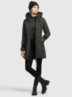 Khujo Manteaux Dhiver Manteau D’hiver Nita Femme Kaki 12 Khujo Manteaux Dhiver Manteau D’hiver Nita Femme Kaki -Khujo 045f162a722c74e5720c1d429968fe34