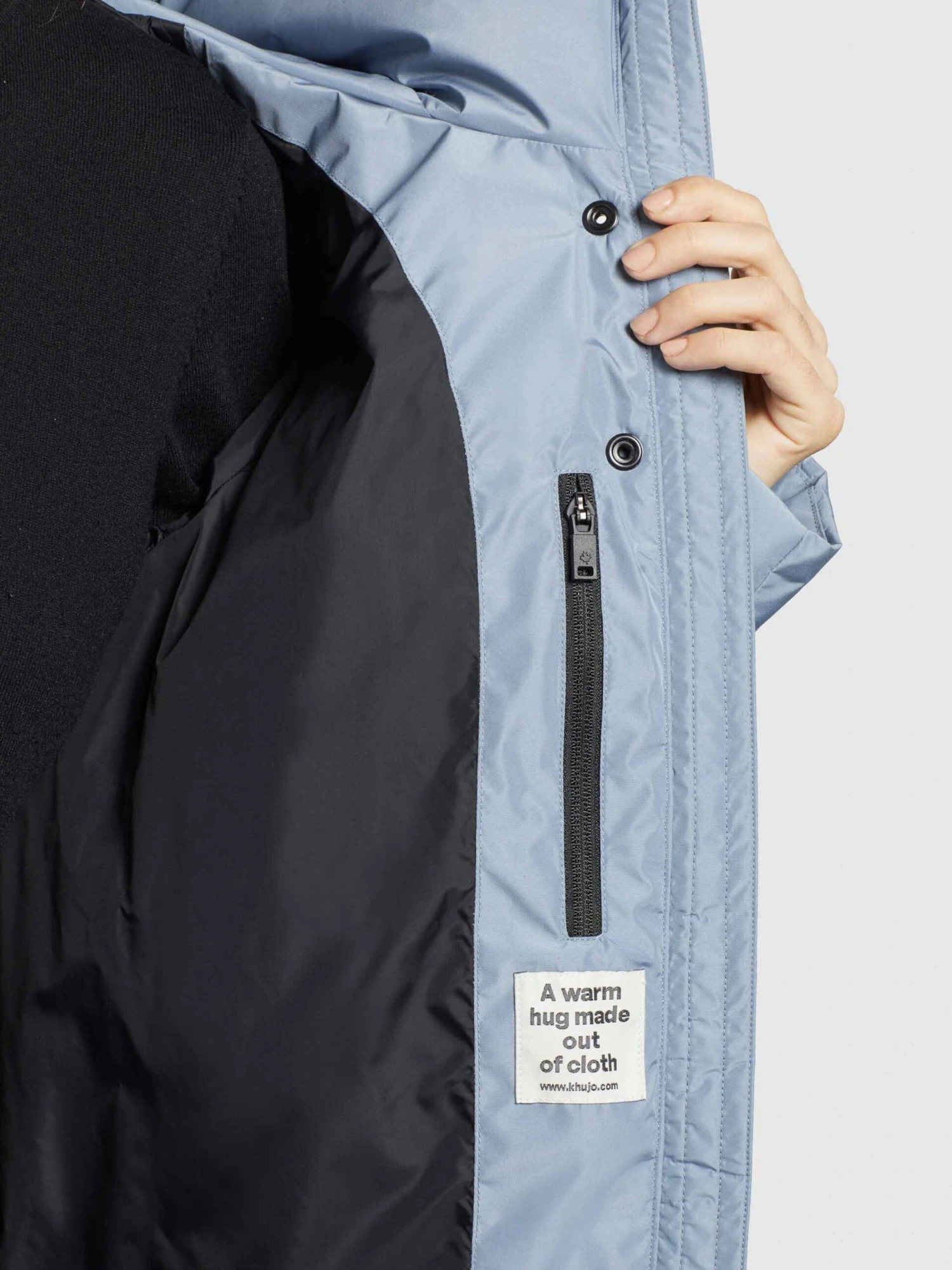 Khujo Vestes Dhiver Veste D’hiver Jordis 4 Femme Bleu Clair 10 Khujo Vestes Dhiver Veste D’hiver Jordis 4 Femme Bleu Clair - Image 8