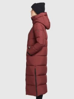 Khujo Manteaux Dhiver Manteau D’hiver Shimanta 2 Femme Rouge Rouille -Khujo 04eda4a1f027f56167be4690245923e3