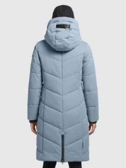 Khujo Manteaux Dhiver Manteau D’hiver Aribay 3 Femme Bleu-gris -Khujo 07048151ec1aa8bcdfc8e9624c134bca