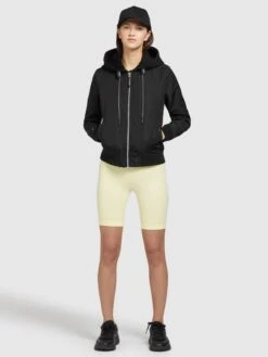 Khujo Vestes De Mi-saison Veste Mi-saison Persee Femme Noir -Khujo 072120ea3263dd33c7a32fa16085bc2e