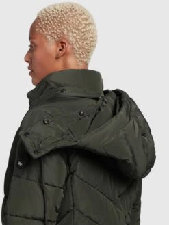 Khujo Manteaux Courts Manteau D’hiver Cups Femme Vert Foncé 17 Khujo Manteaux Courts Manteau D’hiver Cups Femme Vert Foncé -Khujo 0741b8717f0c5568c380d1b09ccbdf2f