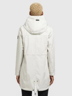 Khujo Manteaux De Mi-saison Manteau Mi-saison AIRA Femme Gris Clair -Khujo 0a6d48b04f868d8155c9ee151d4d5a0a