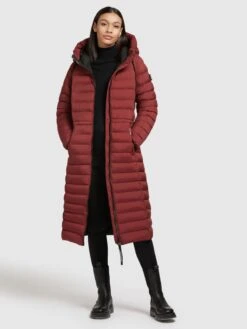 Khujo Manteaux Dhiver Manteau D’hiver Mimi Femme Rouge Rouille 12 Khujo Manteaux Dhiver Manteau D’hiver Mimi Femme Rouge Rouille -Khujo 0ad810eb71630b24a7a261513c081472