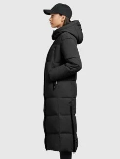 Khujo Manteaux De Mi-saison Manteau Mi-saison Melona Femme Noir -Khujo 0b6da1be31c628f701ef23263d81bf06