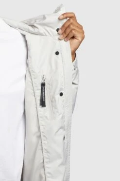 Khujo Parkas Parka Mi-saison Dayes Femme Blanc Cassé -Khujo 0ccced90cc3edfffbb55ea2bd637ccac