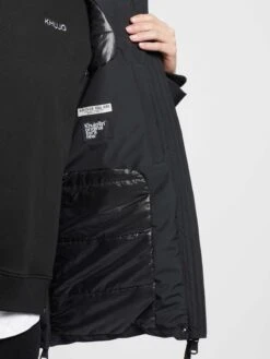 Khujo Vestes Dhiver Veste D’hiver Eunice Femme Noir -Khujo 0f1125ee4851cade81f0e1851b186930