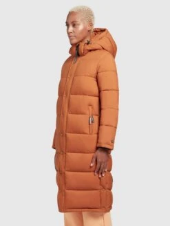 Khujo Manteaux Dhiver Manteau D’hiver Corinna Femme Cognac -Khujo 10824a3267d927e13c54888a177d7693