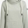 Khujo Sweats à Capuche Sweat-shirt Rhabea Femme Vert Pastel -Khujo 10b6464c6ec770a1583b4145f792304e