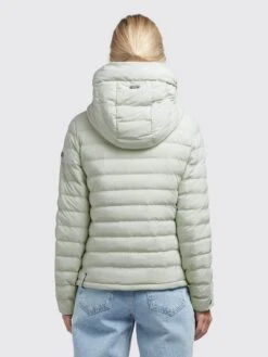 Khujo Vestes De Mi-saison Veste Mi-saison LOVINA4 Femme Vert -Khujo 10ed5a580003781e7bb068df3a2893bc