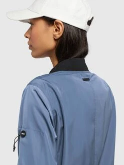 Khujo Vestes De Mi-saison Veste Mi-saison Stence2 Femme Bleu -Khujo 1289189d163f3936af065b51a62a39ee 1