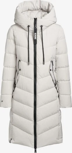 Khujo Manteaux De Mi-saison Manteau Mi-saison Klayd Femme Blanc Cassé