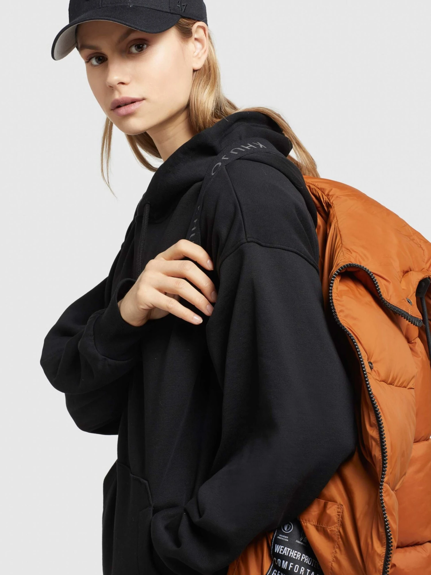 Khujo Vestes Dhiver Veste D’hiver Franee Femme Orange Foncé 9 Khujo Vestes Dhiver Veste D’hiver Franee Femme Orange Foncé - Image 7