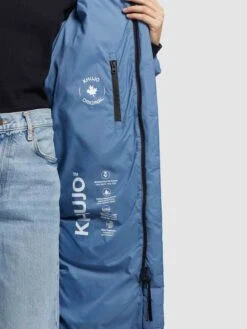 Khujo Manteaux Dhiver Manteau D’hiver Julina Femme Bleu -Khujo 13ee5f0a0936d6c34187fddf6bf76903