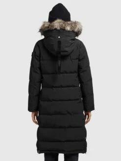 Khujo Manteaux Dhiver Manteau D’hiver LOLL Femme Noir -Khujo 14831c977c27de43fcbf08cd7ab4a288
