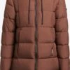 Khujo Manteaux Dhiver Manteau D’hiver Youma Femme Caramel