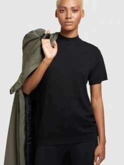 Khujo Manteaux De Mi-saison Manteau Mi-saison LISAD Femme Kaki -Khujo 181a1a740ce02e115ee6e029cd9adf2d