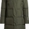 Khujo Manteaux Dhiver Manteau D’hiver Soulani2 Femme Vert Foncé -Khujo 186a621b40543d2a72ff0b2db56023ed