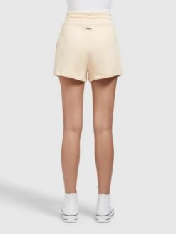 Khujo Shorts Regular Pantalon Femme Jaune Clair -Khujo 1872a00a7cee8ec8b1e958cc76a646e5