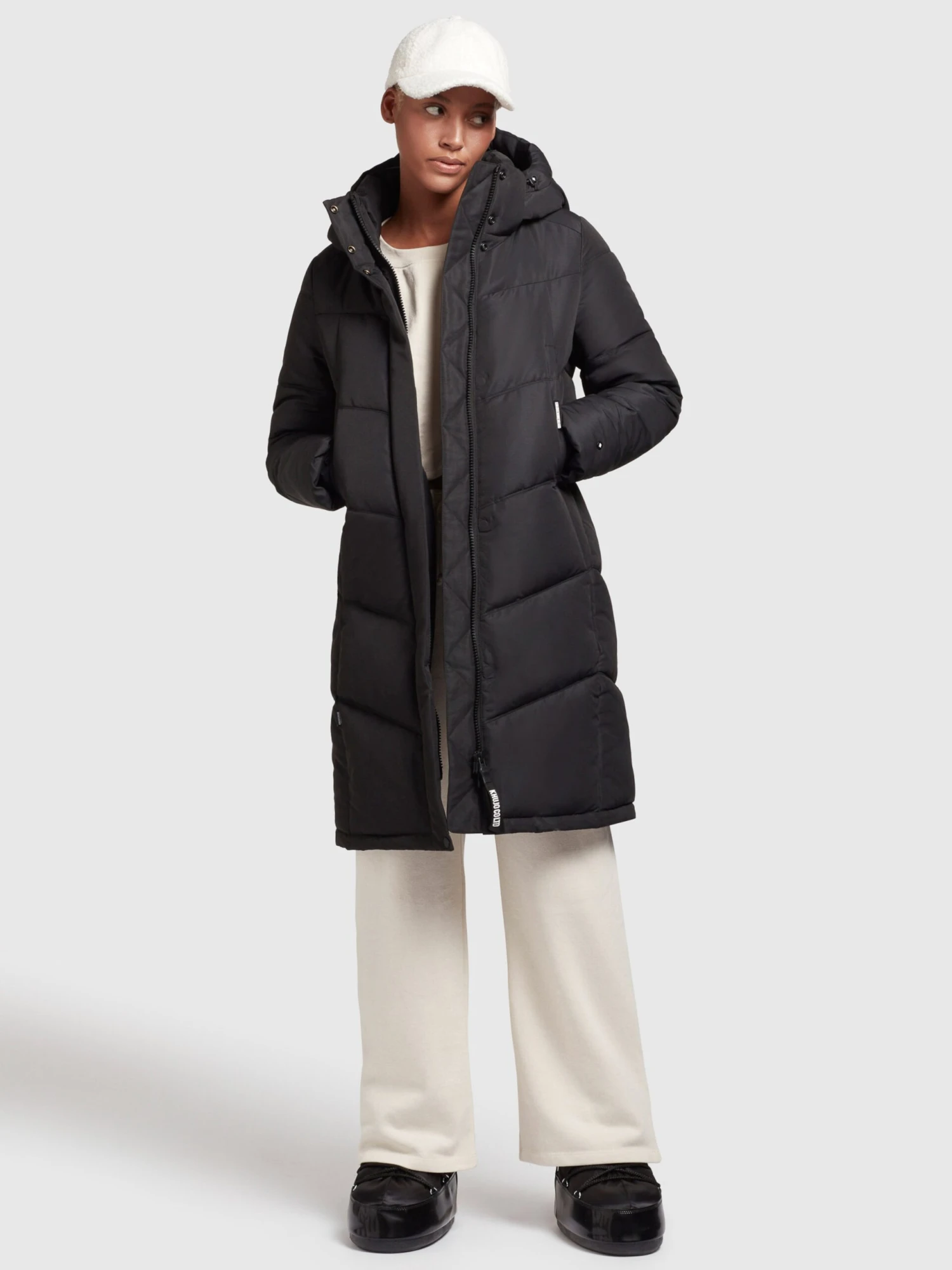 Khujo Manteaux Dhiver Manteau D’hiver Limetta Femme Noir 7 Khujo Manteaux Dhiver Manteau D’hiver Limetta Femme Noir - Image 5