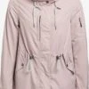 Khujo Parkas Parka Mi-saison DAYES Femme Rose -Khujo 1abebe8eaeb3941bb06cbfaa9209755b