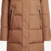 Khujo Manteaux Dhiver Manteau D’hiver Soulani Femme Ocre -Khujo 1b1b14a2a092fcab7a24c1821e076c71