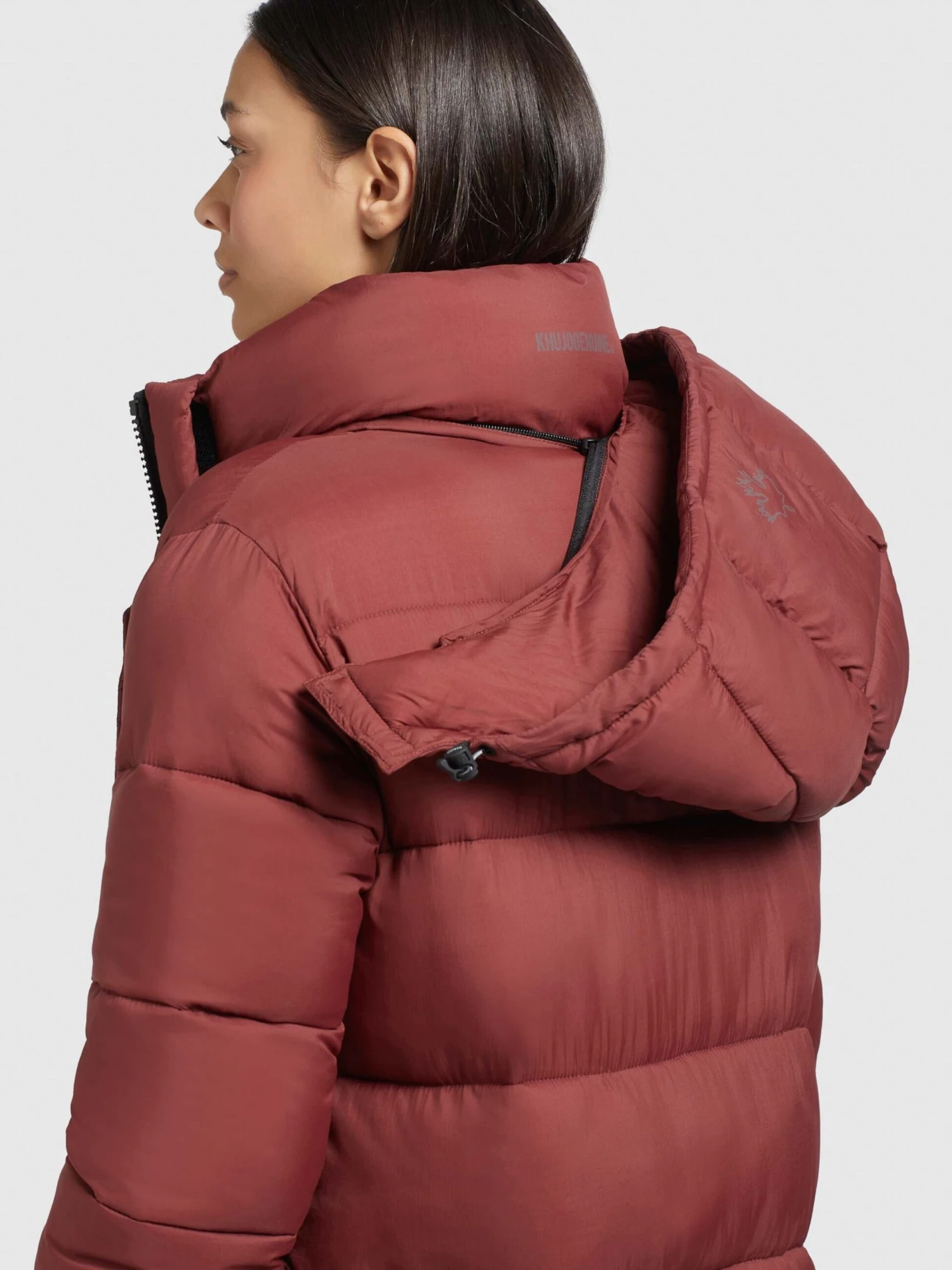 Khujo Manteaux Dhiver Manteau D’hiver Corinna Femme Rouge Rouille 10 Khujo Manteaux Dhiver Manteau D’hiver Corinna Femme Rouge Rouille - Image 8