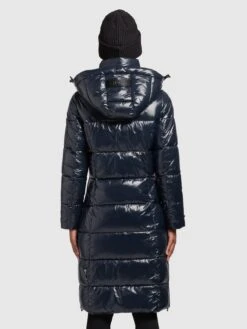 Khujo Manteaux Dhiver Manteau D’hiver Tonka Femme Bleu Foncé -Khujo 1c43e7cd9c7a9b1170a5621fd02f7c78