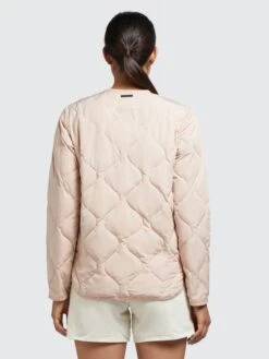 Khujo Vestes De Mi-saison Veste Mi-saison Alma Femme Rose Clair -Khujo 1ceab64bfcfc308cfb508e4e301613cb