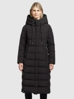 Khujo Manteaux Dhiver Manteau D’hiver Gamber Femme Noir -Khujo 1cf2ece258b6e8636a1af6dcde1905d3