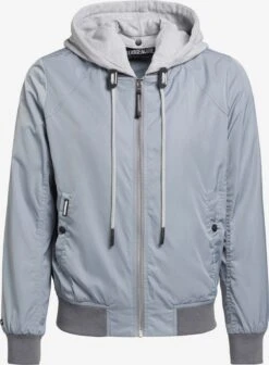 Khujo Vestes De Mi-saison Veste Mi-saison PERSEE Femme Bleu Clair / Gris