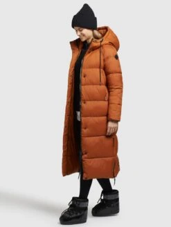 Khujo Manteaux Dhiver Manteau D’hiver LAMERA Femme Orange -Khujo 1d7e47eeaec7d3cf0f572251713f0bb8