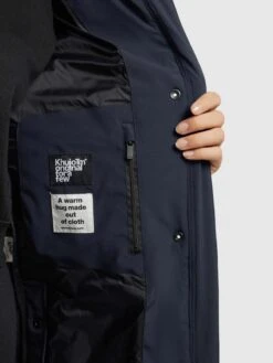 Khujo Manteaux De Mi-saison Manteau Mi-saison Namita Femme Bleu Marine 17 Khujo Manteaux De Mi-saison Manteau Mi-saison Namita Femme Bleu Marine -Khujo 1e03f7916553bc535d8fc4c4b012399b