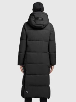 Khujo Manteaux De Mi-saison Manteau Mi-saison Melona Femme Noir -Khujo 1e2b051fc216ee4b847b98f8c0ef0d71