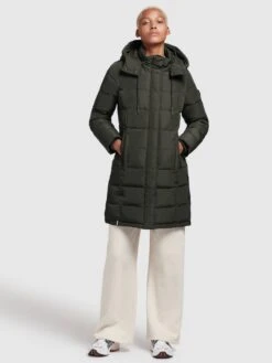 Khujo Manteaux Courts Manteau D’hiver Cups Femme Vert Foncé 12 Khujo Manteaux Courts Manteau D’hiver Cups Femme Vert Foncé -Khujo 204bd06e80aba3f628643f9e0fa51045