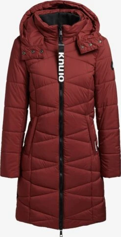 Khujo Manteaux De Mi-saison Manteau Mi-saison Fitt Light Femme Rouge Rouille