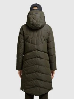 Khujo Manteaux Dhiver Manteau D’hiver Huba Femme Vert Foncé -Khujo 20c8d3251c4604223d56715cded34801