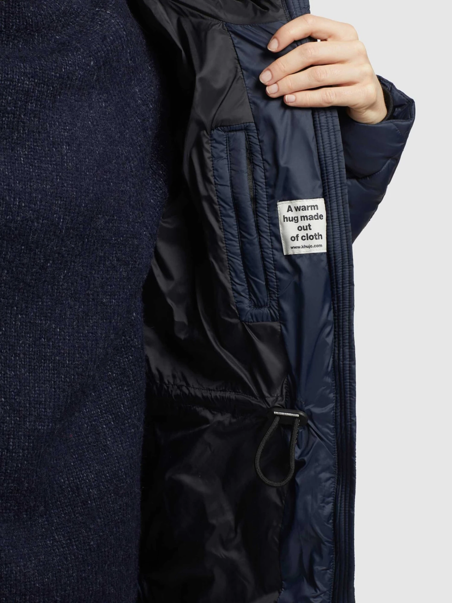 Khujo Manteaux Dhiver Manteau D’hiver LENNJA Femme Marine 10 Khujo Manteaux Dhiver Manteau D’hiver LENNJA Femme Marine - Image 8