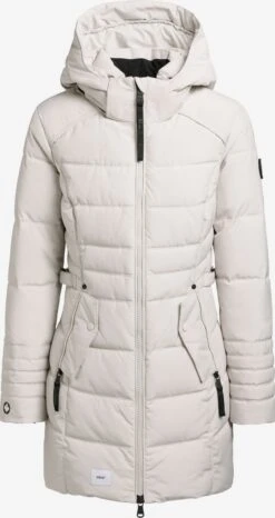 Khujo 35 Khujo Manteaux Courts Manteau Mi-saison Amary Femme Blanc Cassé