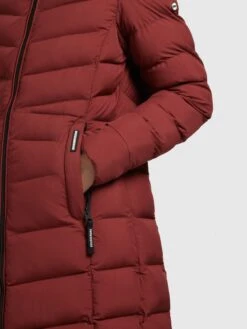 Khujo Manteaux Courts Manteau D’hiver Tuhani Femme Rouge Rouille -Khujo 22400a8eda263f9f5a7ec78e4274206f