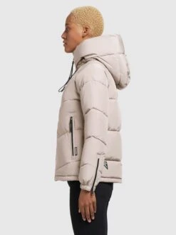 Khujo Vestes Matelassées Veste D’hiver Esila Femme Poudre -Khujo 2404ef28d8c72861d43d731e73574980