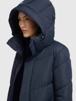 Khujo Manteaux Dhiver Manteau D’hiver Torino 3 Femme Bleu Foncé -Khujo 2498aec8f173b00a94a08f0c05b0729f