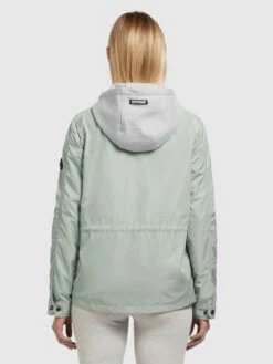 Khujo Vestes De Mi-saison Veste Mi-saison FLAMES Femme Vert Pastel -Khujo 26efa135ef8e8dd18290fcd144ce3a67